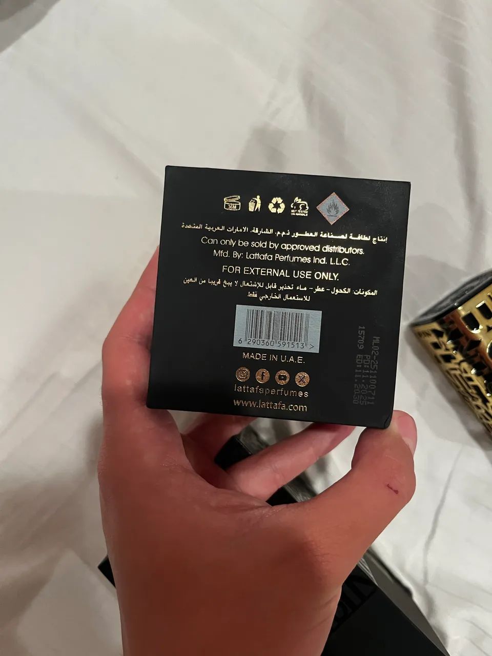 Perfume Lataffa Jasoor 100ml NOVO - Foto 3