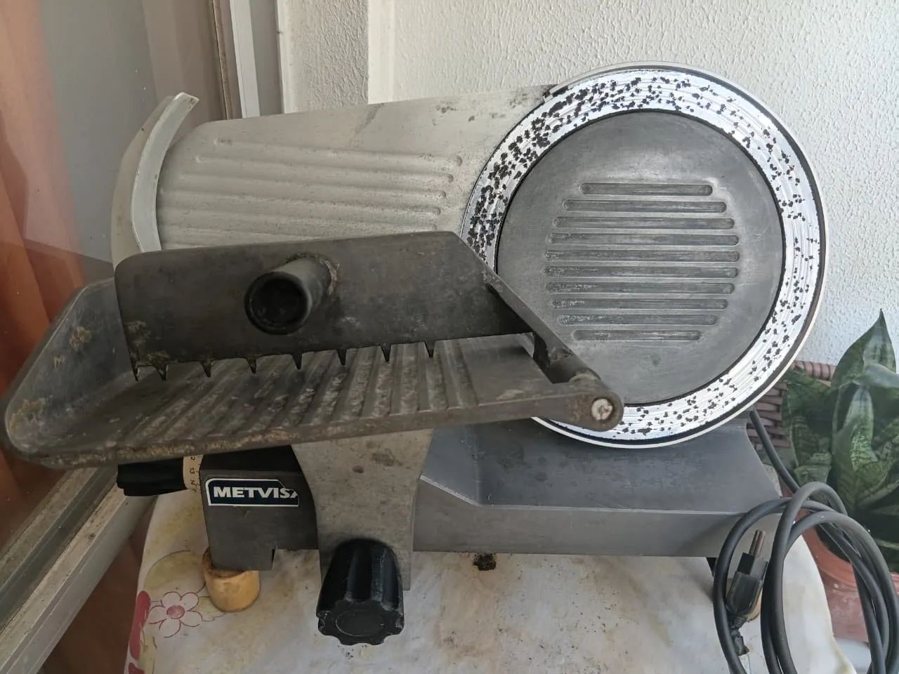 Fatiadeira Metvisa manual