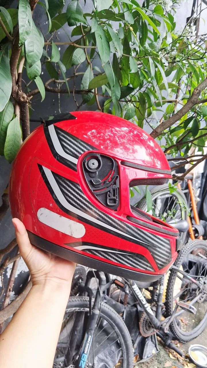 Capacete vermelho - Foto 2