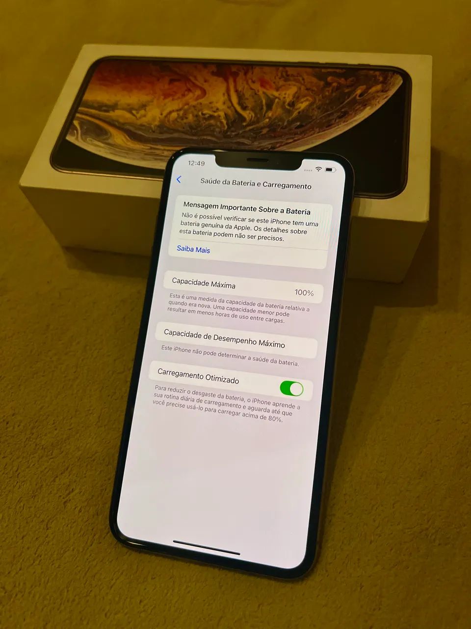iPhone XS Max 64Gb Dourado - Foto 2