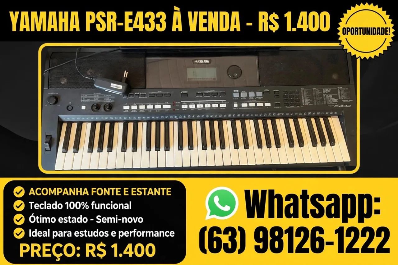 Teclado yamaha 