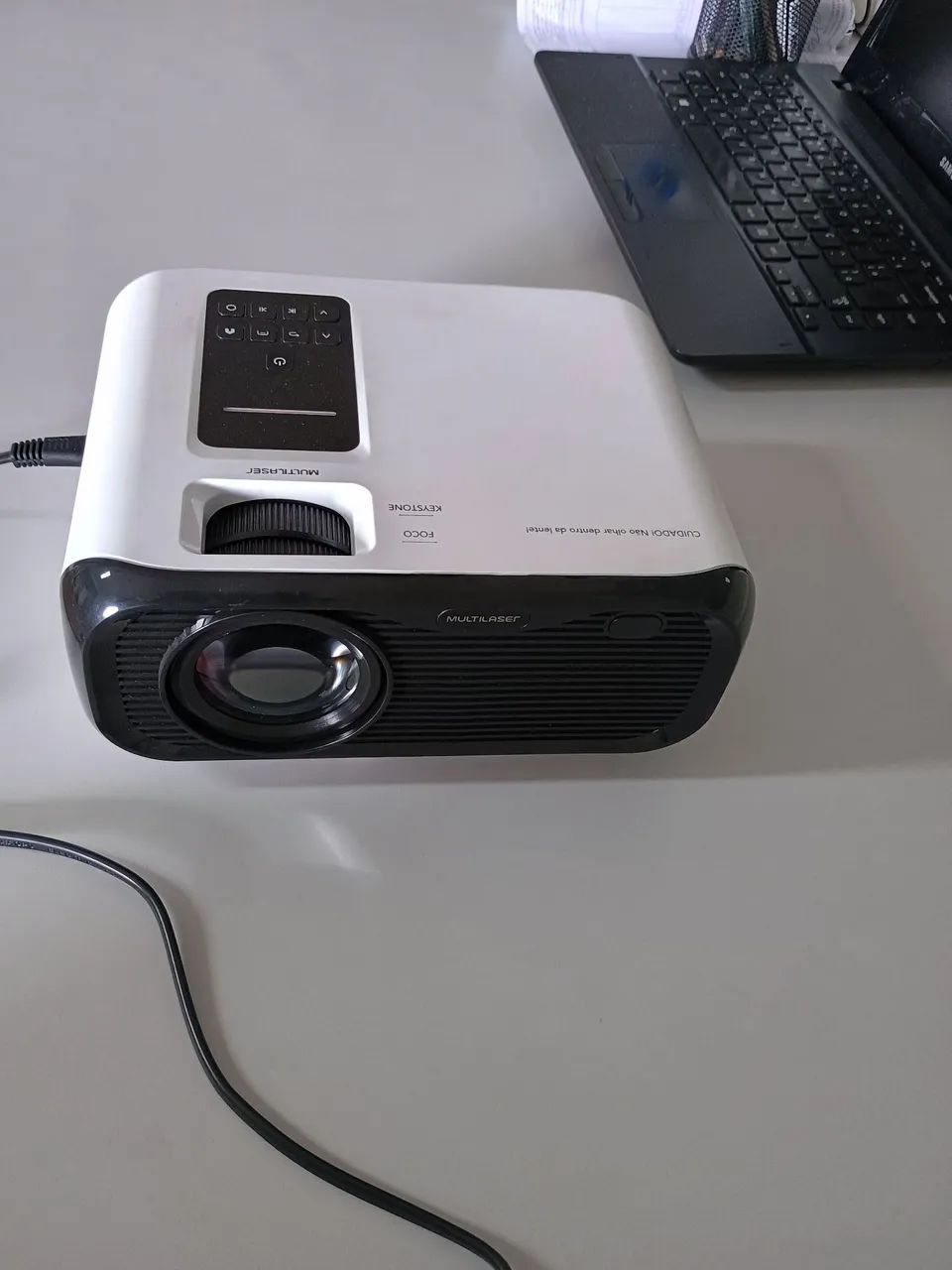 Vendo projetor Smart screen Multilaser  - Foto 5