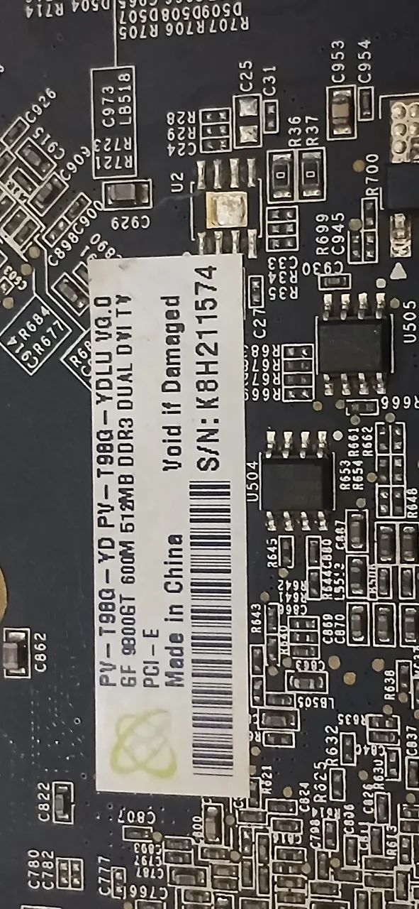 Placa de video gt9800 defeito - Foto 3