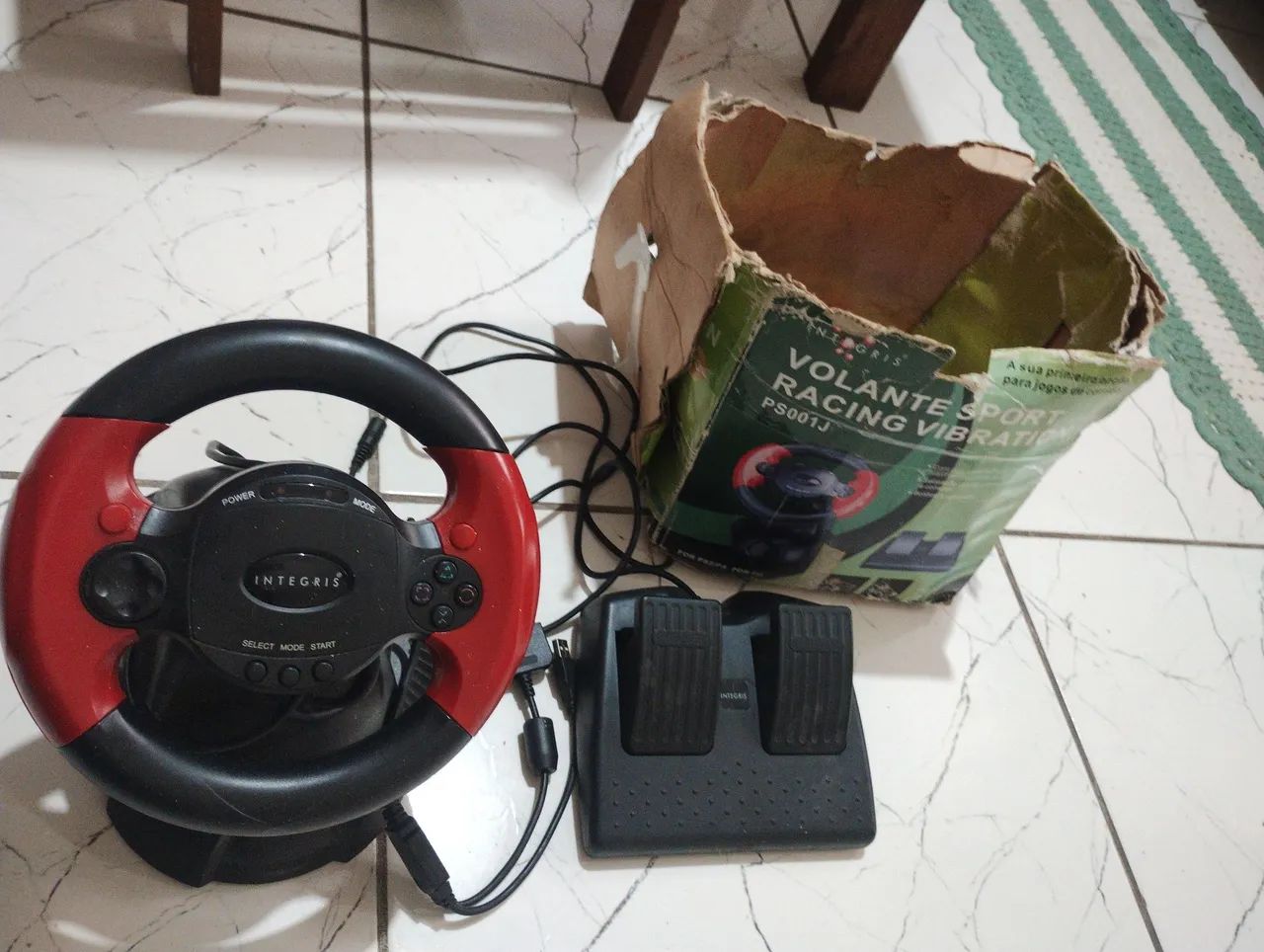 Volante vídeo game