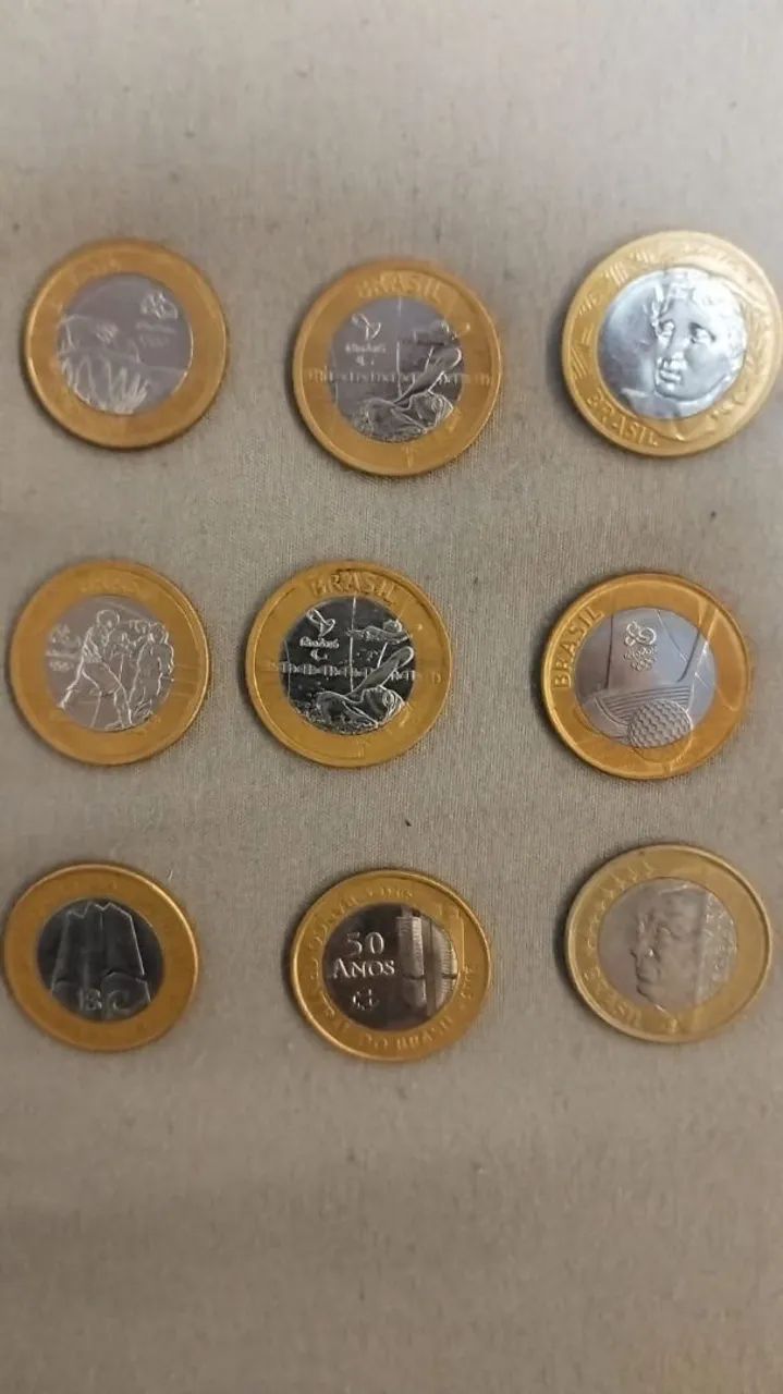 Moedas antigas 