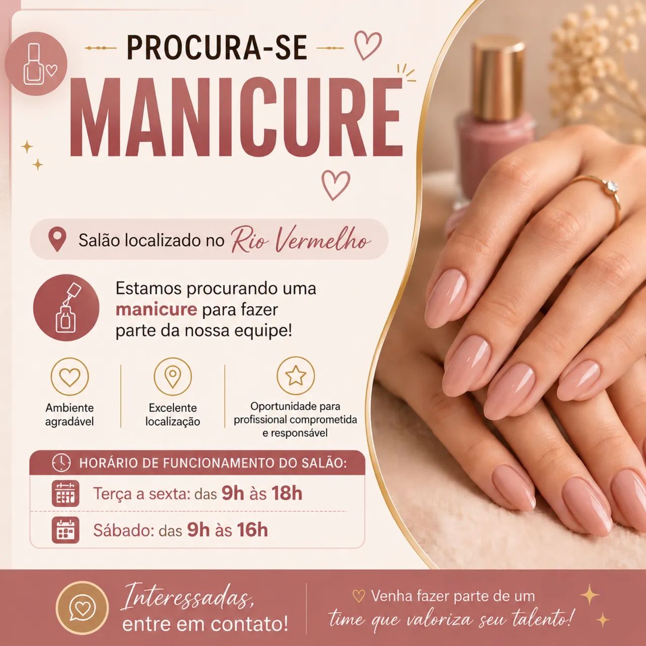 Preciso de manicure