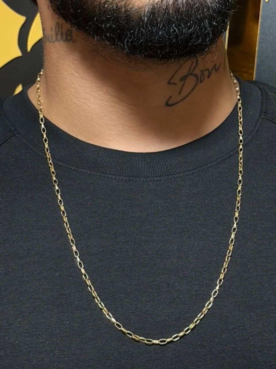CORRENTE OURO 18K (BAGUETE A)