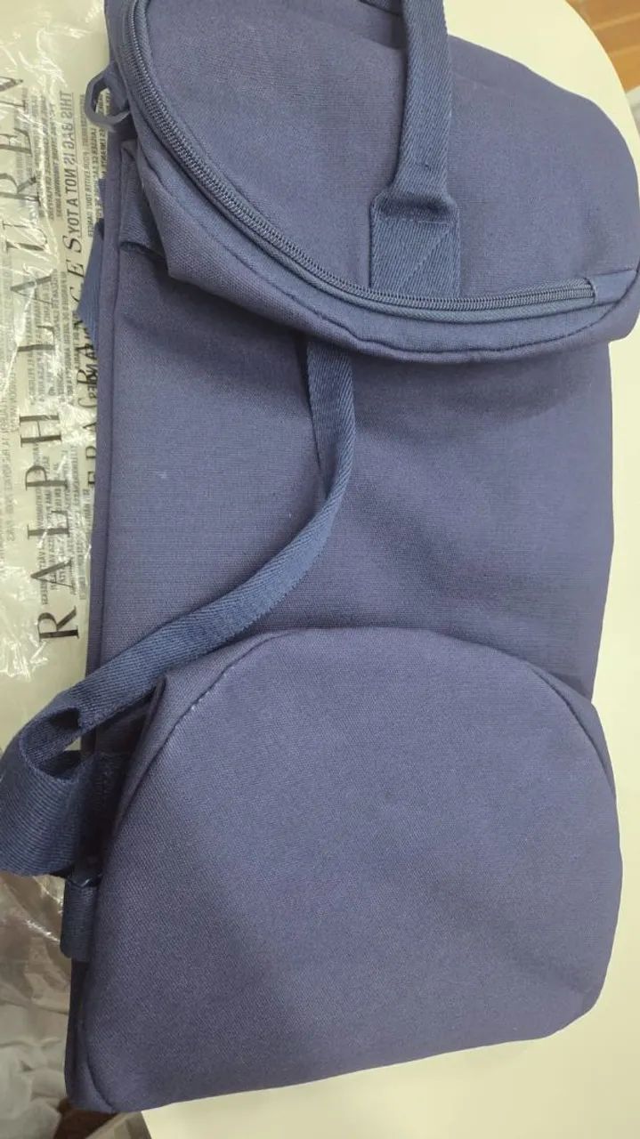 Bolsa viagem de mão,  cor : azul, marca polo - Foto 2