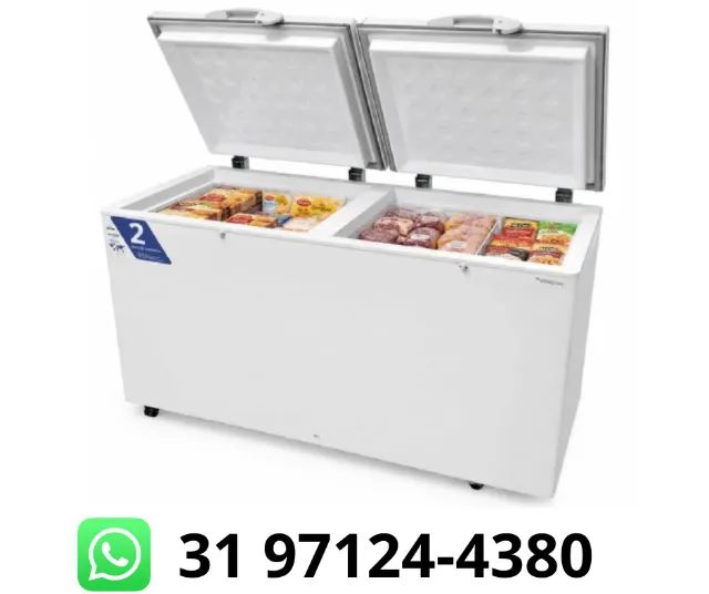 Freezer Horizontal 2 Tampas 503L Fricon