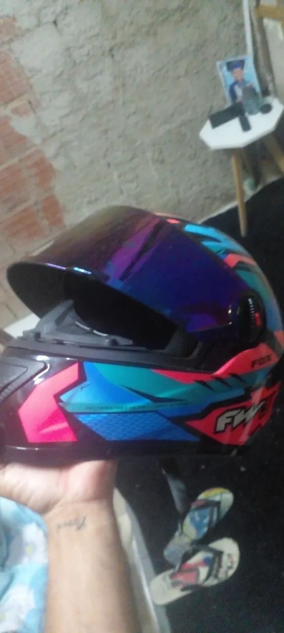 Capacete Fw3  - Foto 4