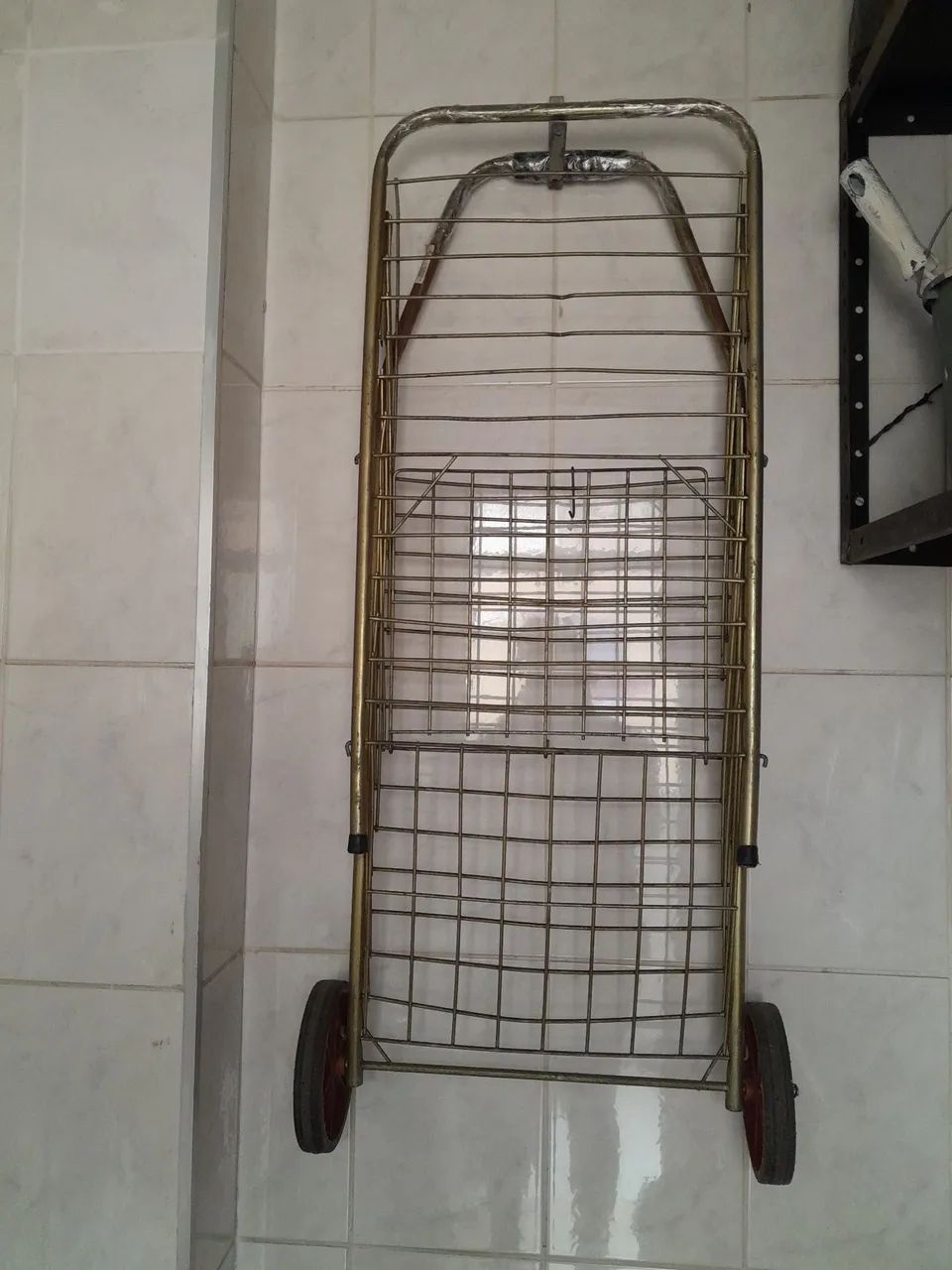 Carrinho de feira dobrável 