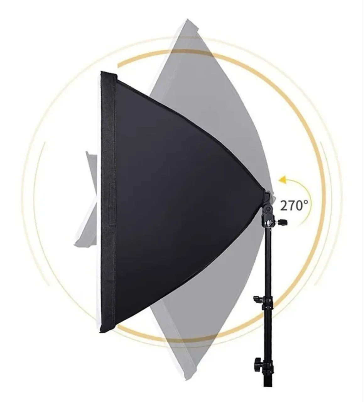 Kit Soft Box, Luz de estúdio, Continua E27 - Foto 3