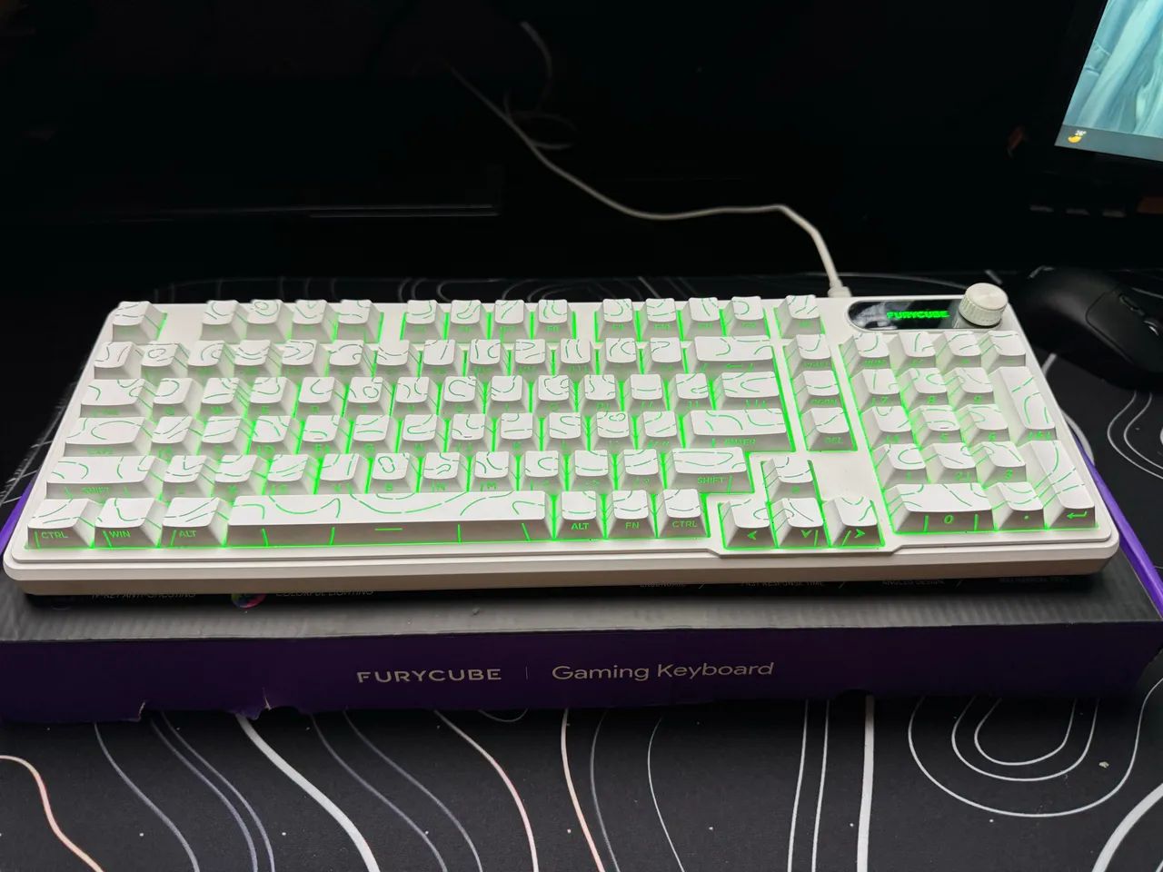 Teclado Gamer FURYCUBE RGB - Foto 5