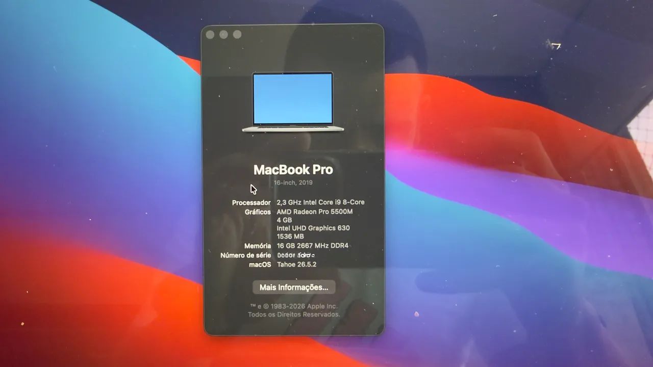 MacBook Pro I9 - 16gb - 1tb ssd - Foto 3