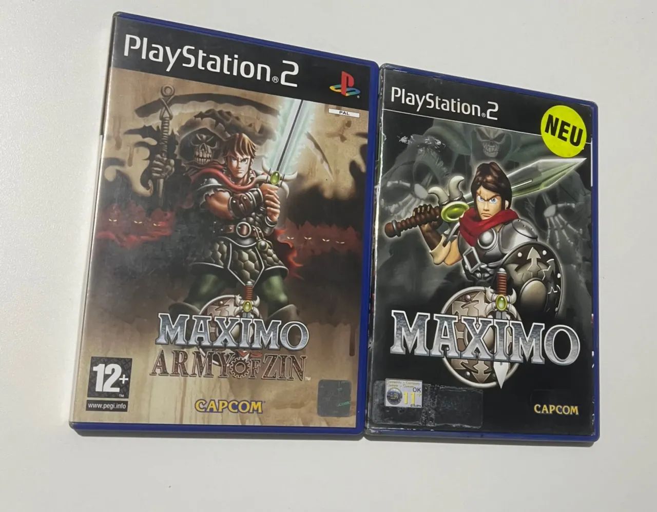 Máximo 1 e 2 ps2