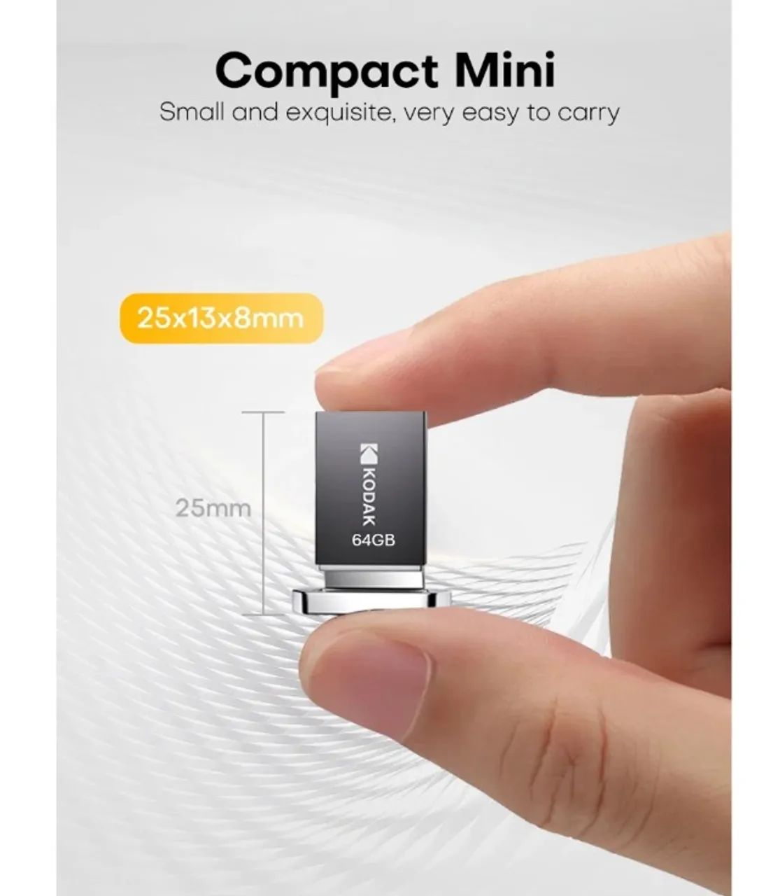 Pen Drive Original Kodak 64GB Usb 3.2 K113 Pc Notebook PenDrive - Foto 4