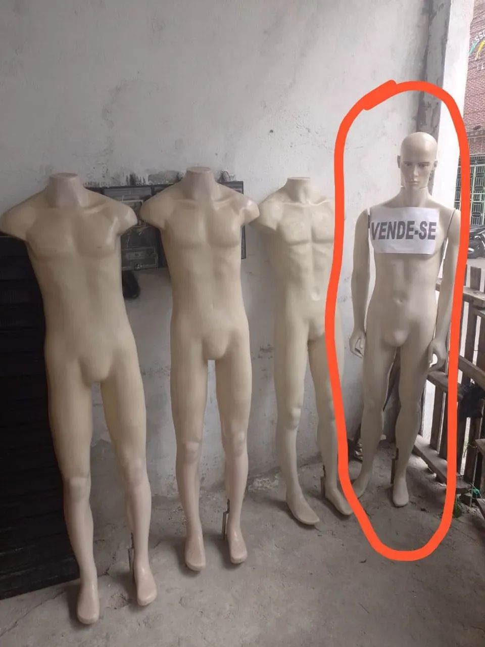 Manequim masculino 