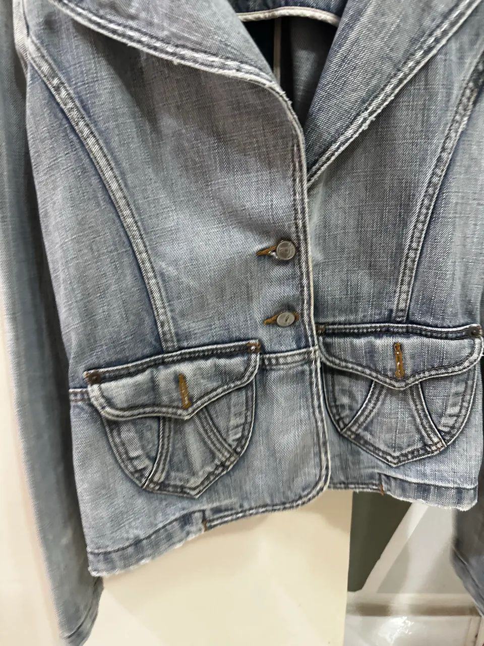 Jaqueta jeans animal e  - Foto 4