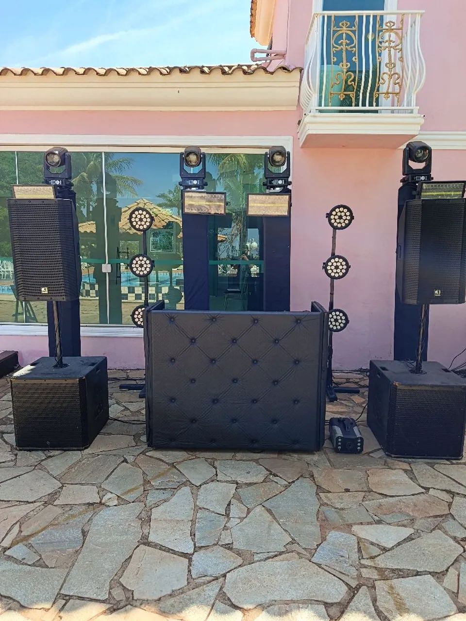 Palco, som, iluminação e Dj  - Foto 4