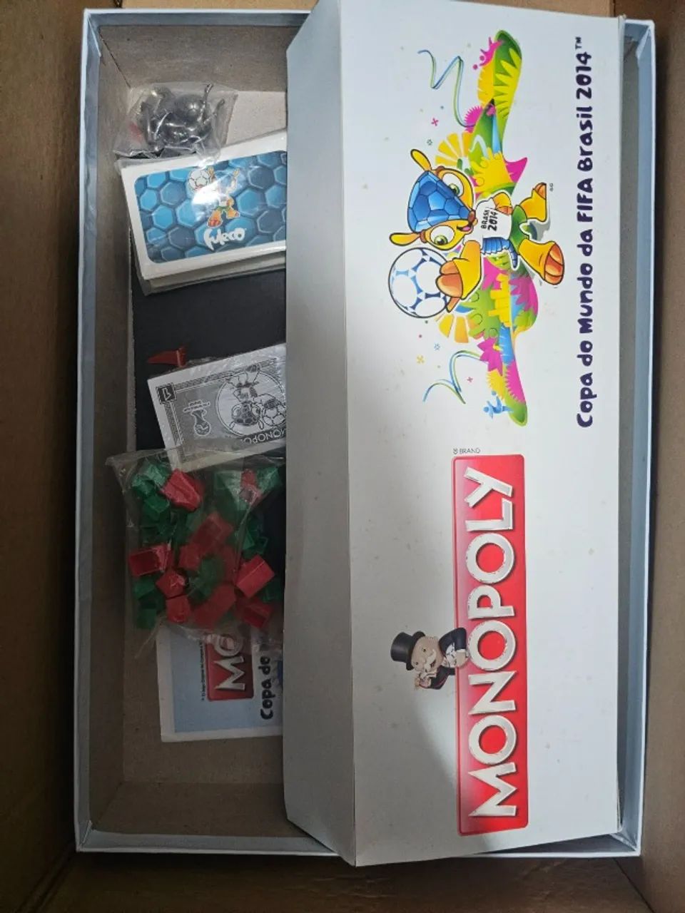 Lote Jogos Tabuleiros Banco Imobiliario Monopoly Estrela Stitch Copa  - Foto 3