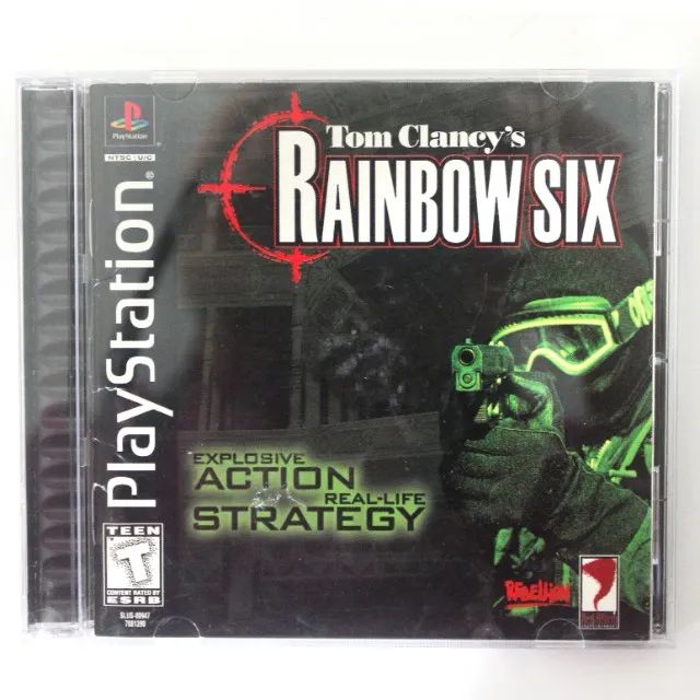 VENDIDO - Rainbow Six  para PlayStation original e completo, em perfeito estado