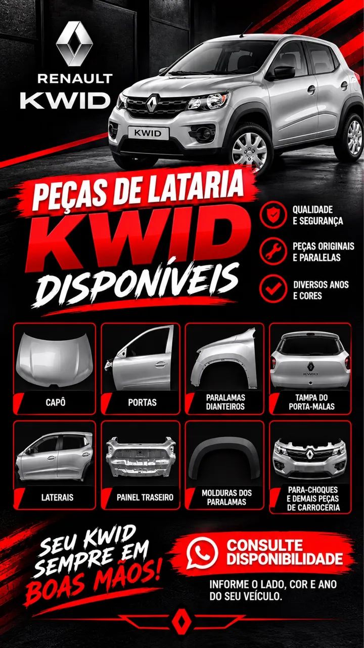 Peças de Kwid 