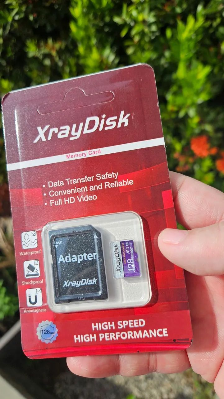 microsd top Xraydisk 128GB (Lacrado, p/ câmera sony, vigilância, smartphone, pendrive) - Foto 2