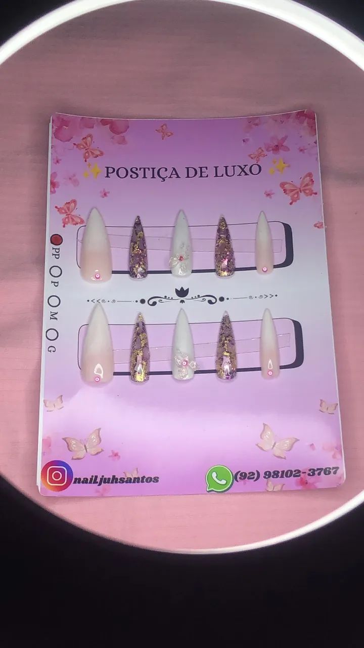 POSTIÇA DE LUXO~PRONTA ENTREGA