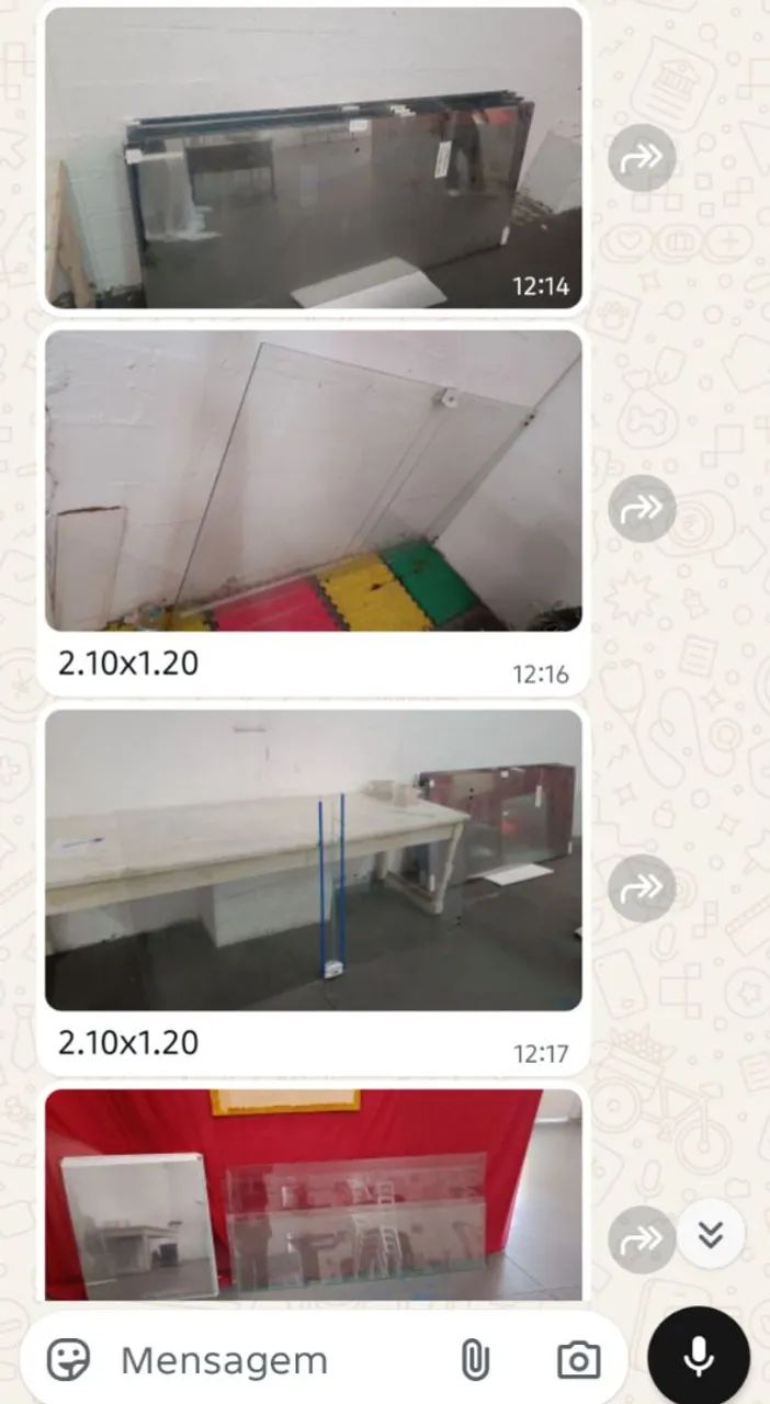 VENDO CONJUNTO COMPLETO DE VIDRO TEMPERADO - Foto 3