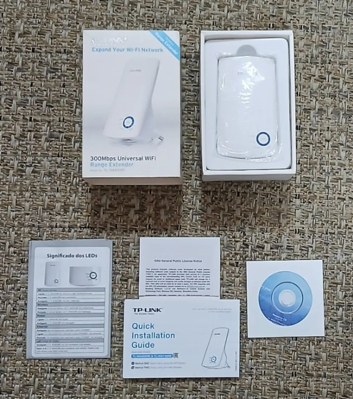 Roteador TP-Link Range Extender 300 Mbps wi-fi
