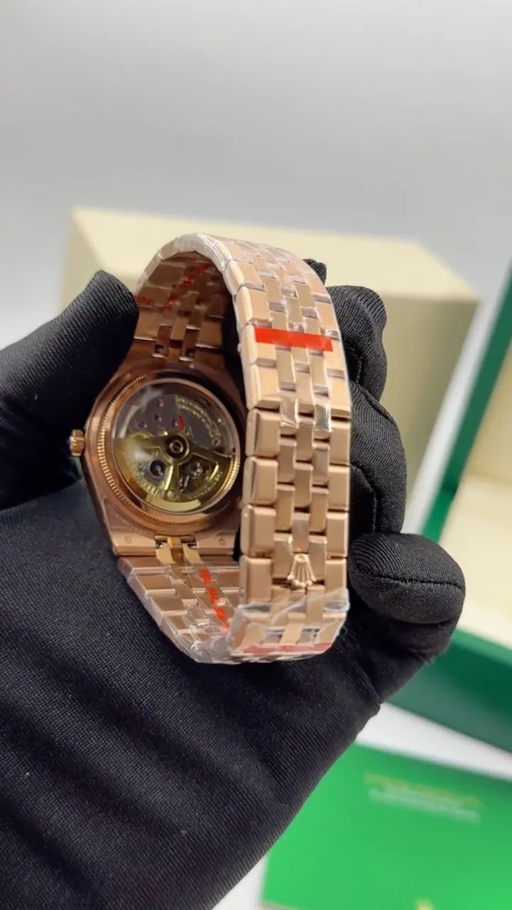 Rolex Rosé Clone Base ETA + Caixa Rolex - Foto 3
