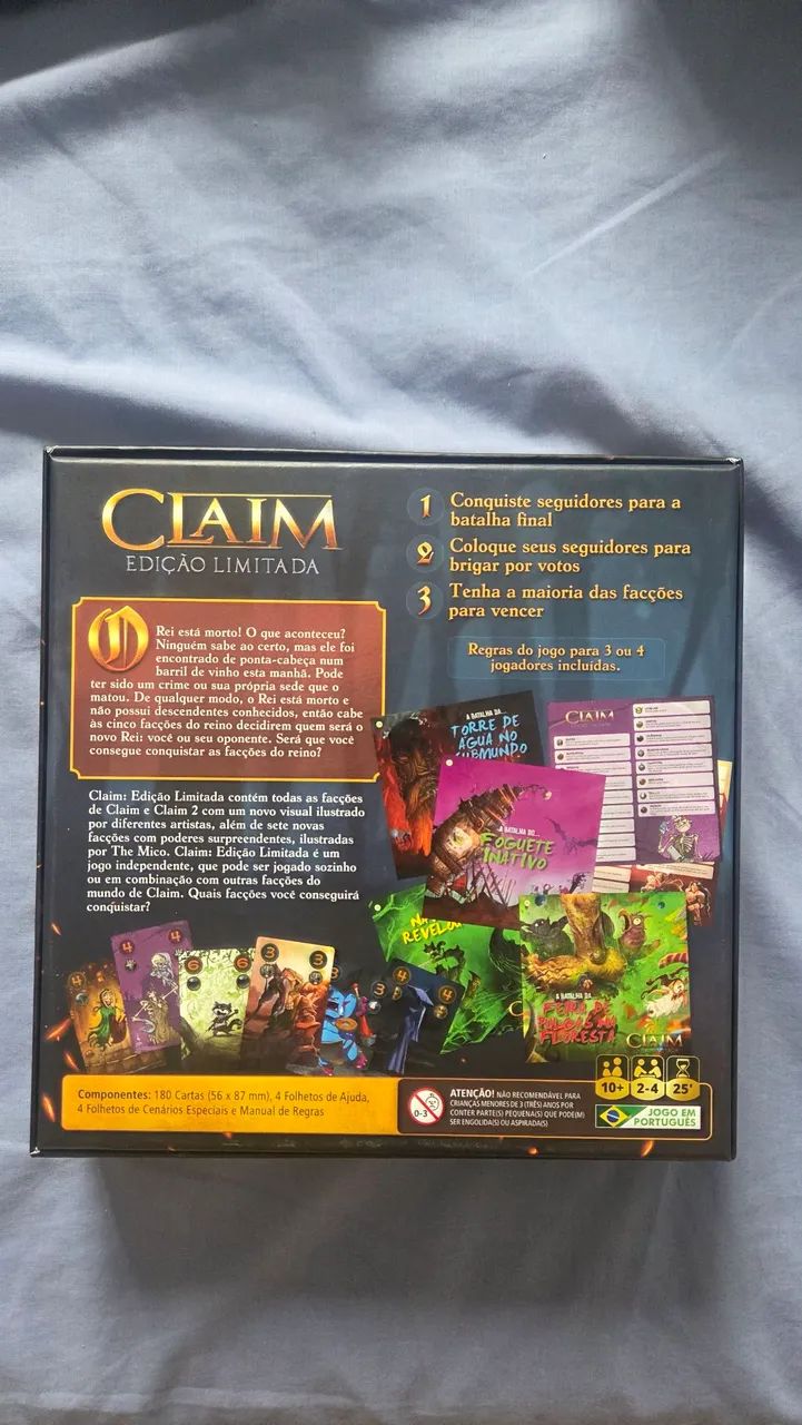 Claim (Edição Limitada) + 2 Expansões  - Foto 4