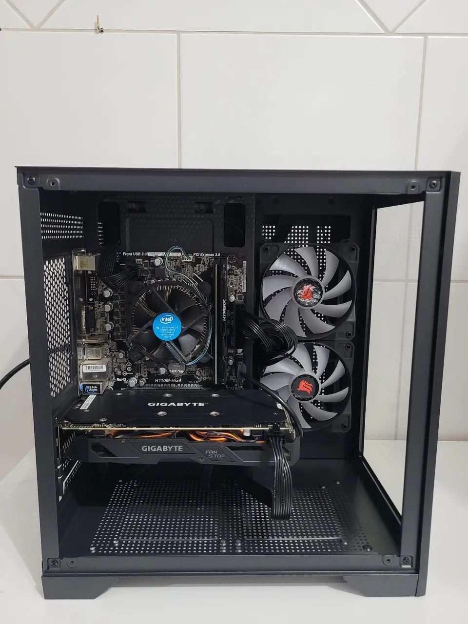 PC Gamer i5-7400 + RX 570 4GB + SSD - Completo e Funcionando - Foto 4