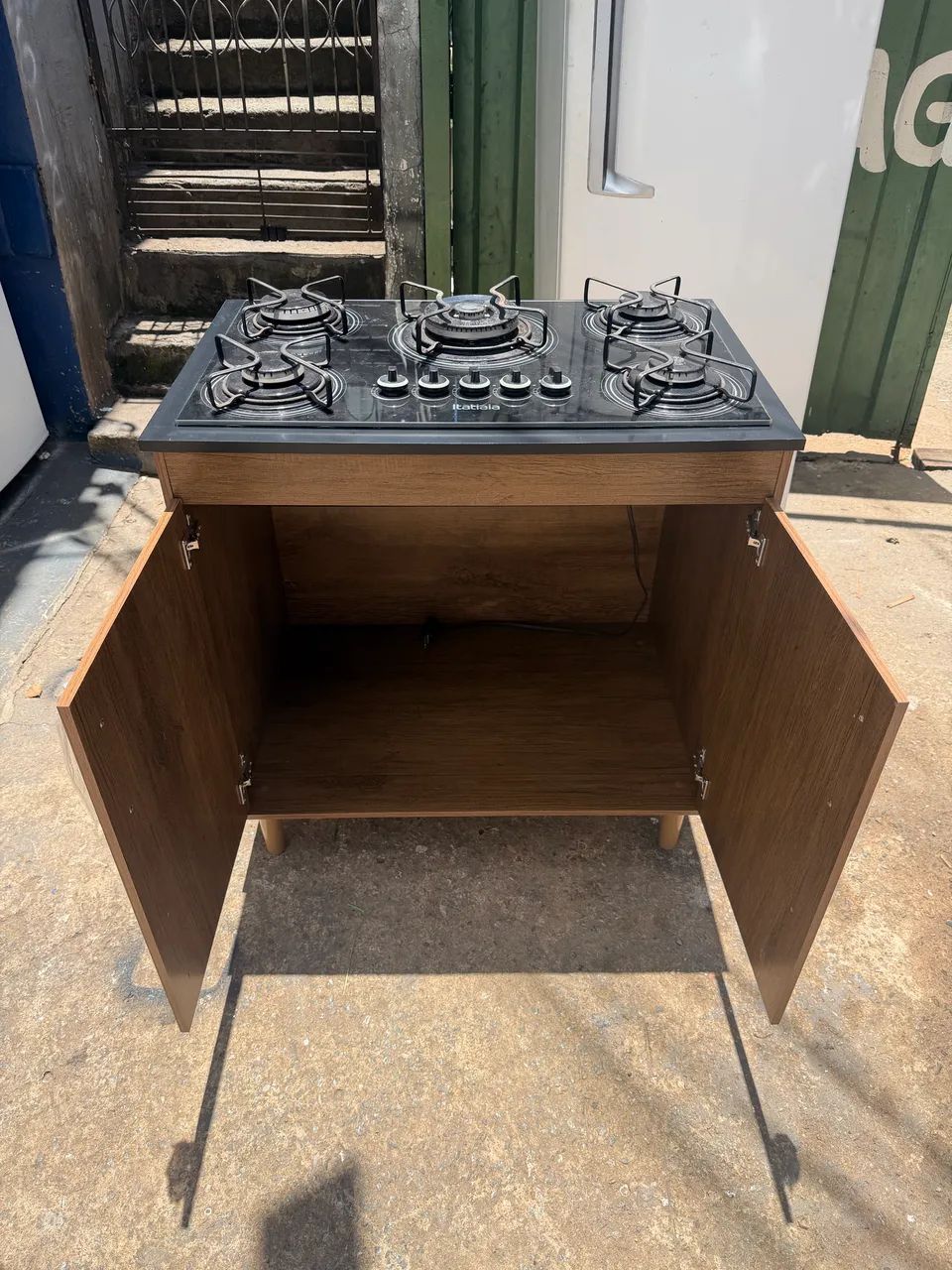 Fogão cooktop com balcão funcionando perfeitamente combino entrega  - Foto 4