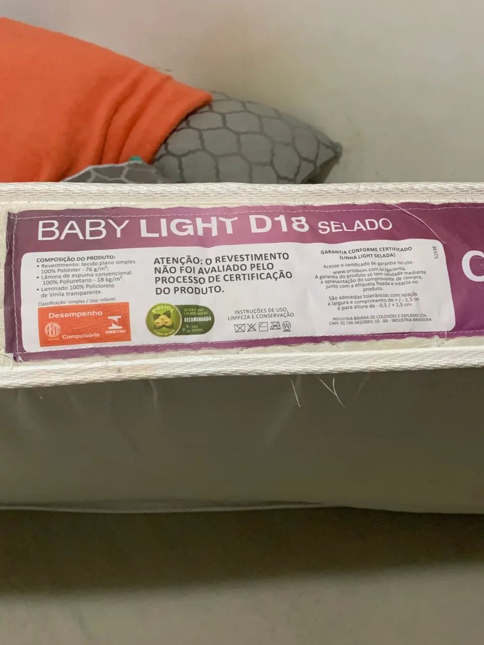 Colchão para berço ou cama mini  - Foto 2