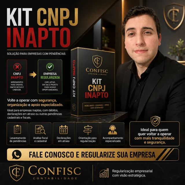 Regularização de empresas - CNPJ Inapto