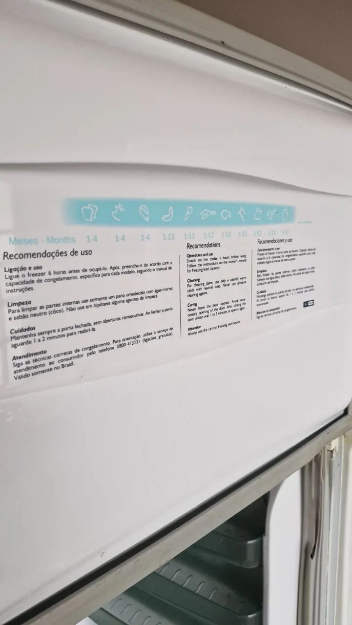 Geladeira Electrolux Double D440 440L - Funcionando Perfeitamente - Foto 2