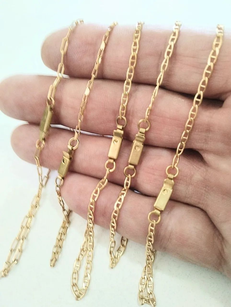 Cordões e Pulseiras 100% Moeda Antiga - Foto 5
