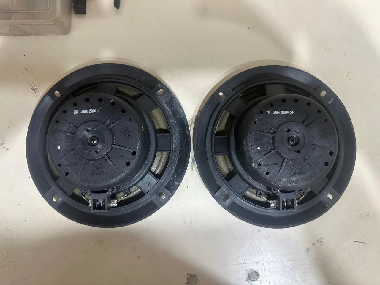 Par de alto-falantes original Fiat triaxial 6 Polegadas  - Foto 2