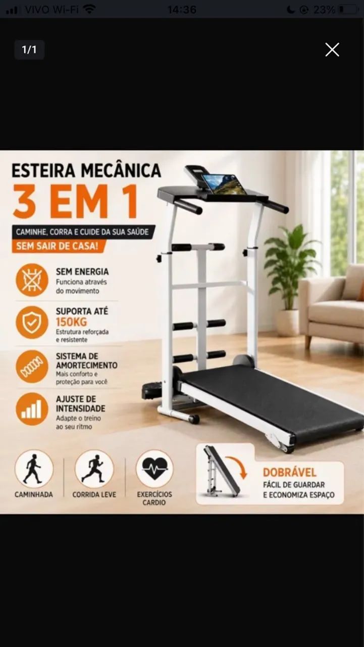 Esteira  - Foto 2