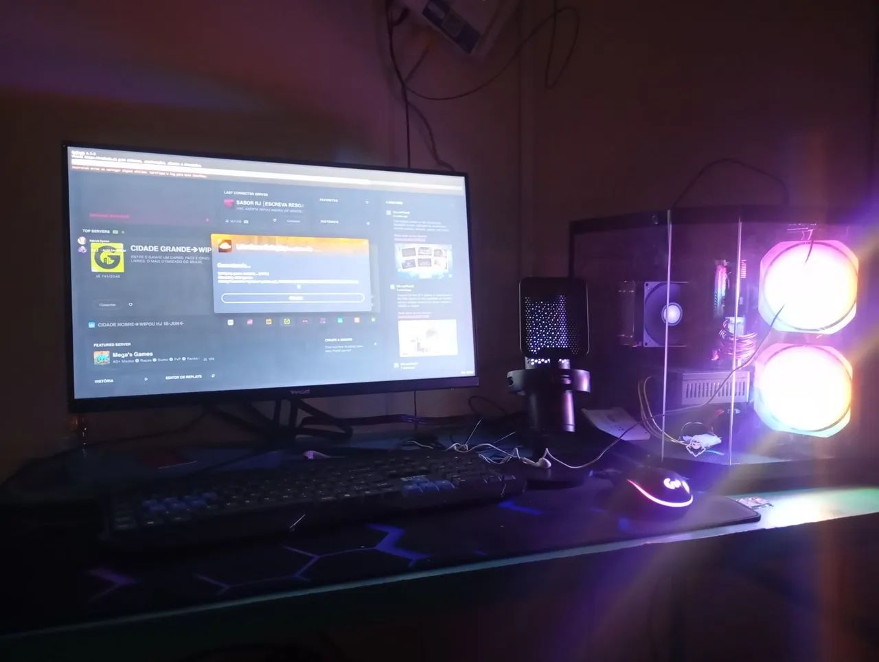  PC GAMER COMPLETO STREAMER/GAMES