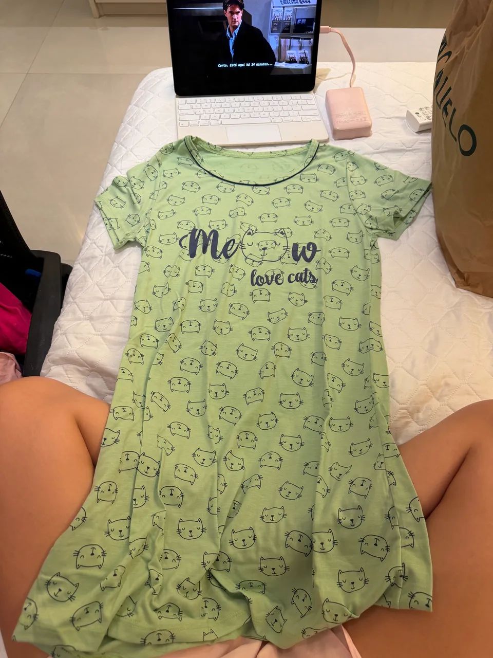 pijama confortável 