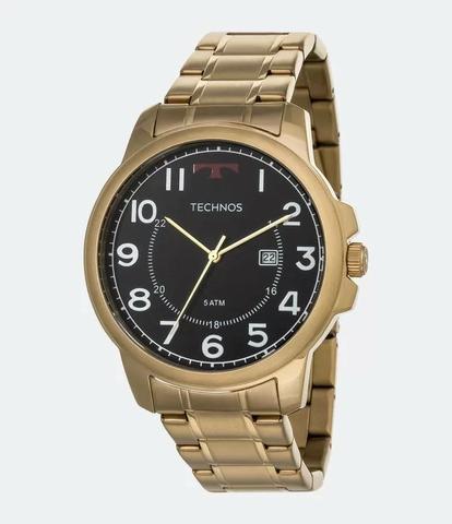 Relógio Masculino Technos Classic Steel 2115MPA/4p Dourado
