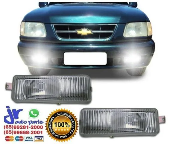 Par Farol de Milha Auxiliar Chevrolet S10 1995 1996 1997 1998