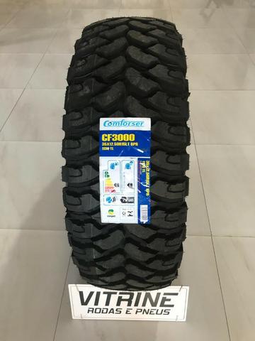Pneu 35x12,5 R15 aro R15'' Comforser CF3000 MUD Troller Jipe Jeep Ranger - Foto 2