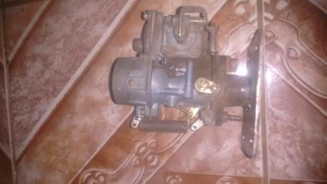 Carburador de fusca com adaptação para uno