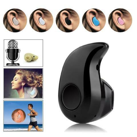 Mini Fone Ouvido Bluetooth 4.0 2 Celular Chamada Musica Mp3 (Novo)