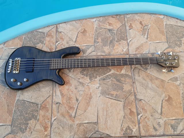 Baixo Warwick Corvette Double Buck 5 Made in Germany - Foto 3