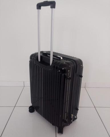 Mala Média Toci (23kg Anac) de Fibra com 4 rodinhas de giro 360º - Foto 2