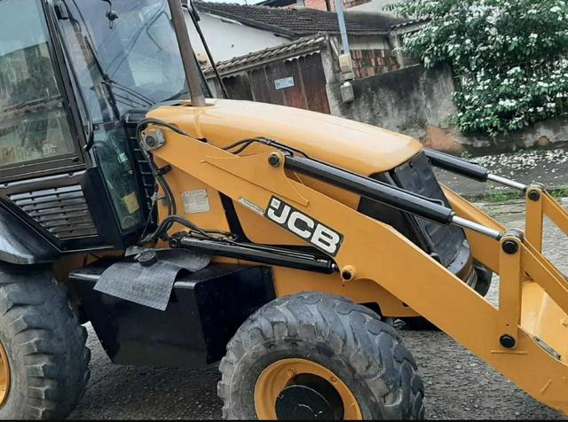 Retroescavadeira jcb no boleto